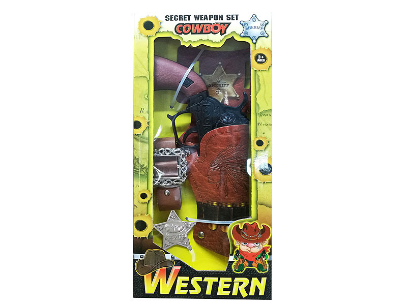 Cowpoke Gun Set toys