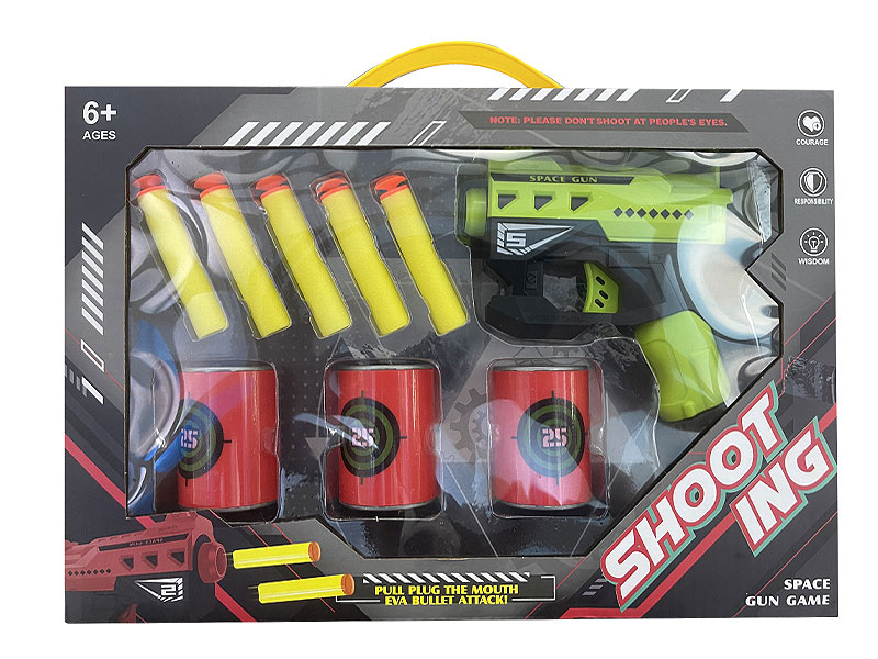 EVA Soft Bullet Gun Set toys