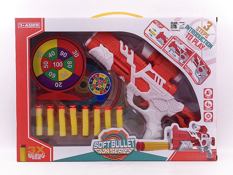 EVA Soft Bullet Gun Set toys