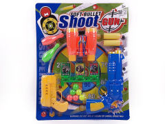 Pingpong Gun & Soft Bullet Gun Set(2in1)