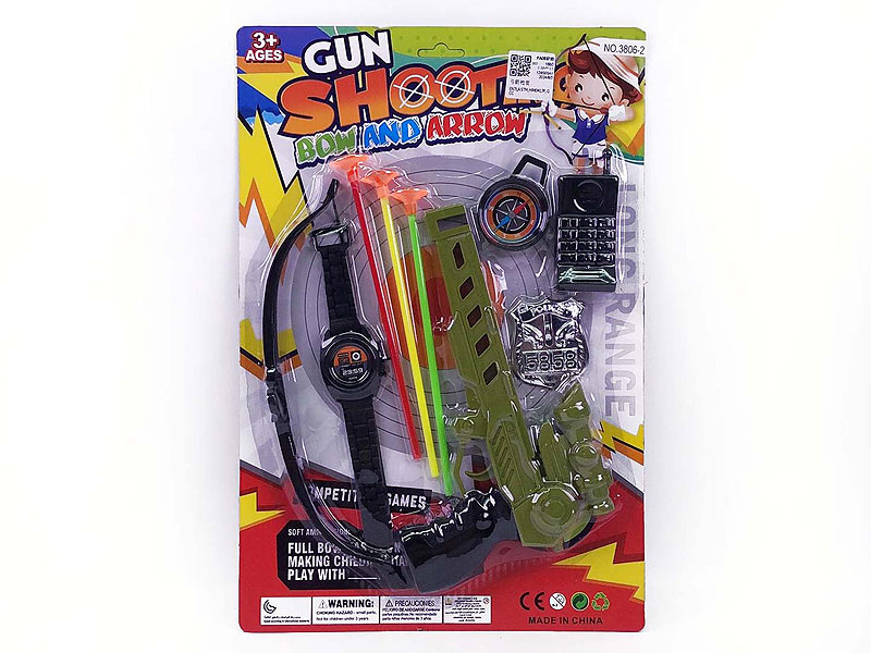 Bow & Arrow Gun Set toys