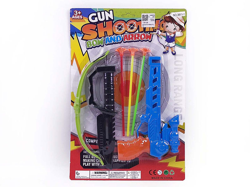 Bow & Arrow Gun Set toys