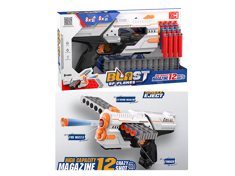 EVA Soft Bullet Gun Set toys