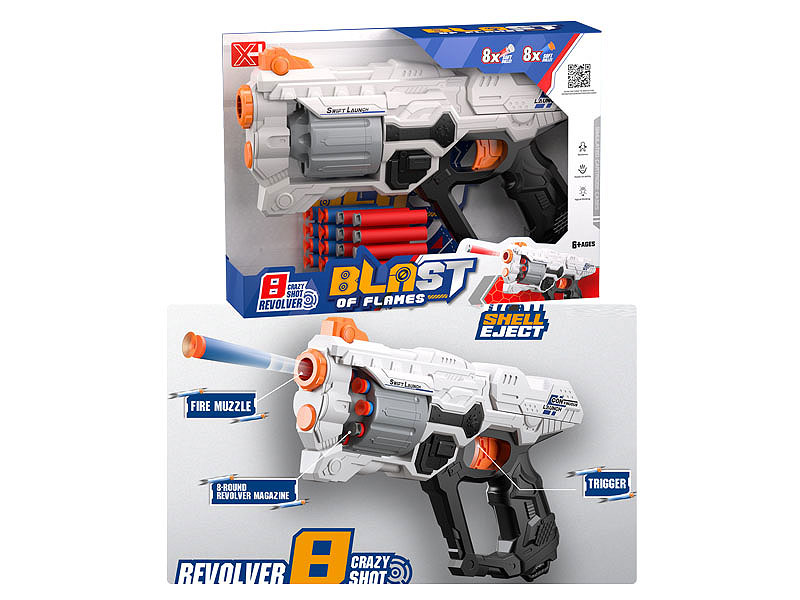 EVA Soft Bullet Gun Set toys