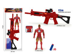 EVA Soft Bullet Gun & Iron Man toys