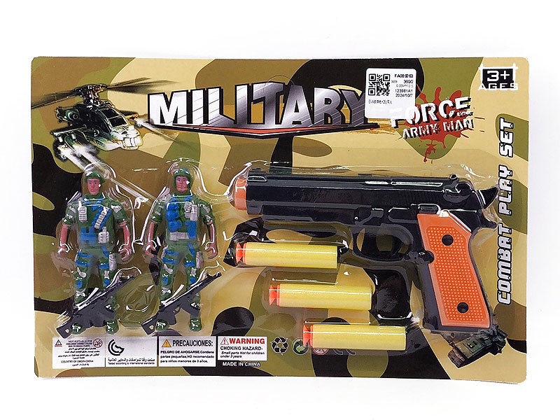 EVA Soft Bullet Gun & Soldier toys