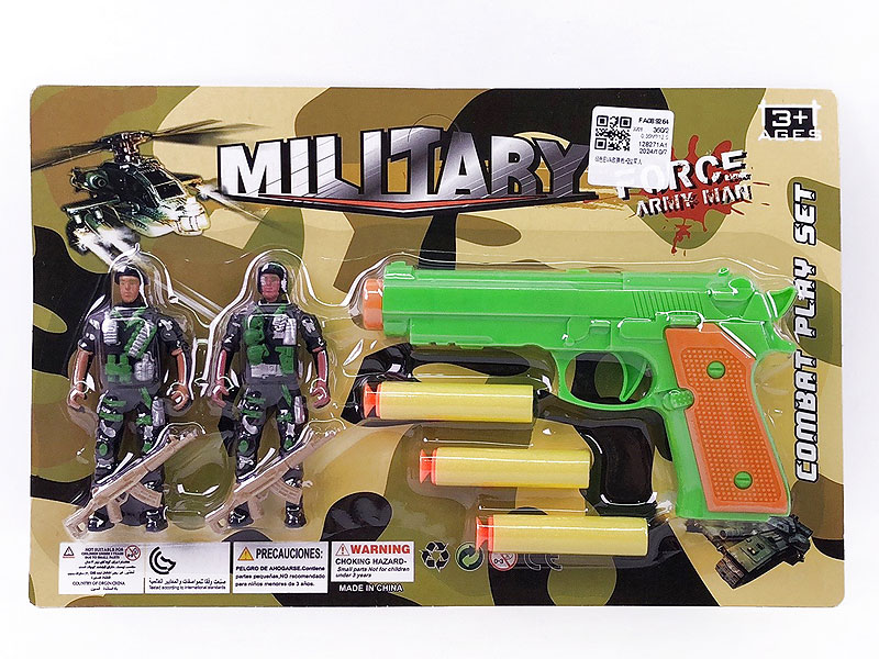 EVA Soft Bullet Gun & Soldier toys