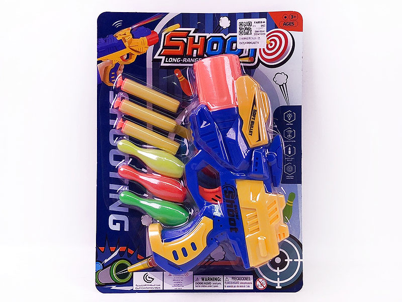 EVA Soft Bullet Gun Set W/L_M(2C) toys