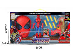 EVA Soft Bullet Gun & Spider Man W/L & Mask toys