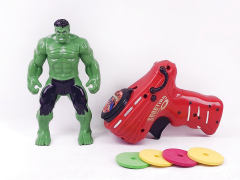 Flying Dick Gun & The Hulk toys