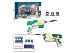 EVA Soft Bullet Gun Set(2in1) toys