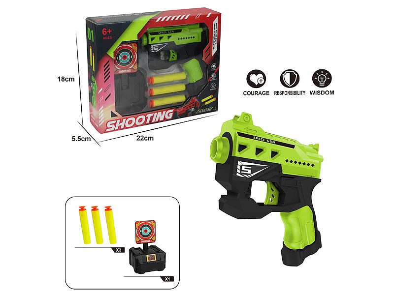 EVA Soft Bullet Gun Set toys