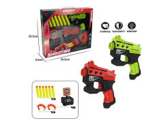 EVA Soft Bullet Gun Set(2in1) toys