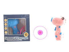 QQ恐龙飞碟枪带灯光(2色)