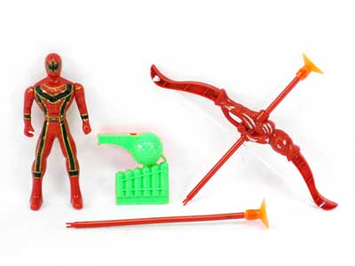Bow & Arrow Set & Super Man toys