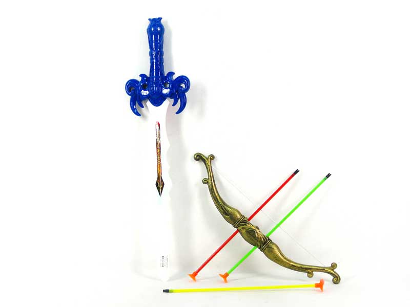 Sword W/L_S & Bow & Arrow(2C) toys