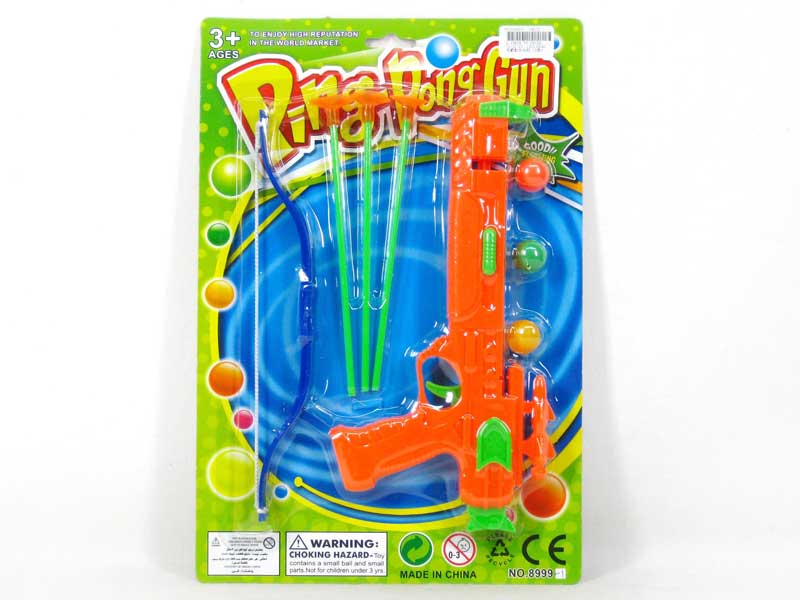 Bow_Arrow & Ping-Pong Gun(2C) toys