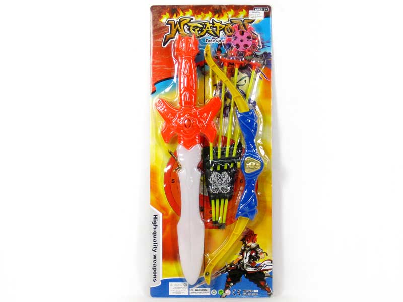 Bow & Arrow Set & Sword toys