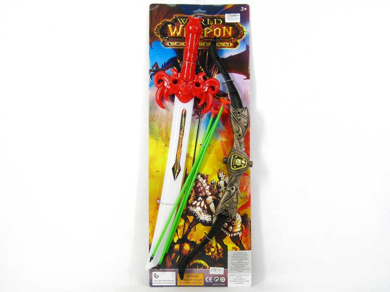 Bow & Arrow Set & Sword(2C) toys