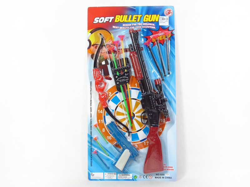 Bow_Arrow & Soft Bullet Gun toys