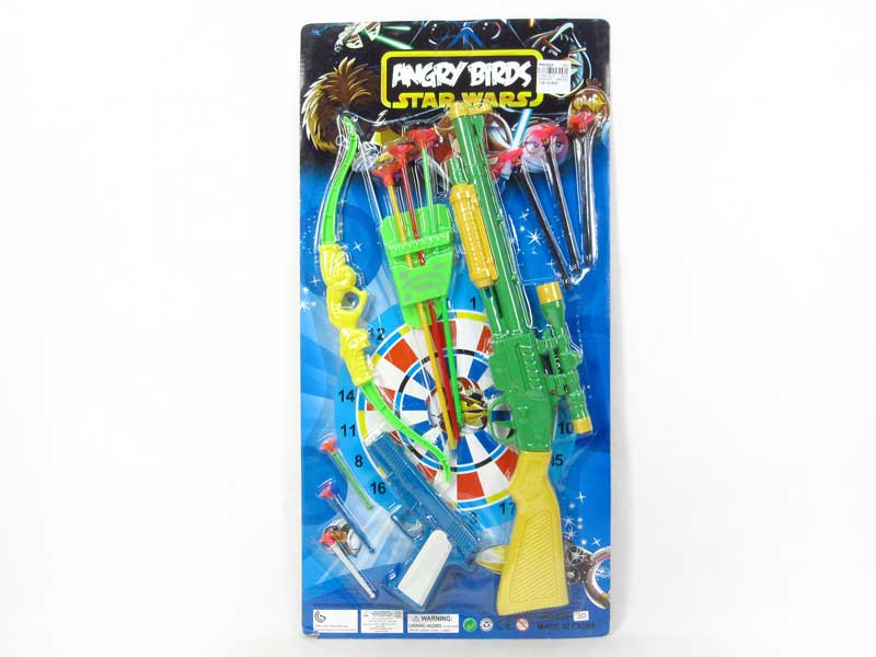 Bow_Arrow & Soft Bullet Gun toys