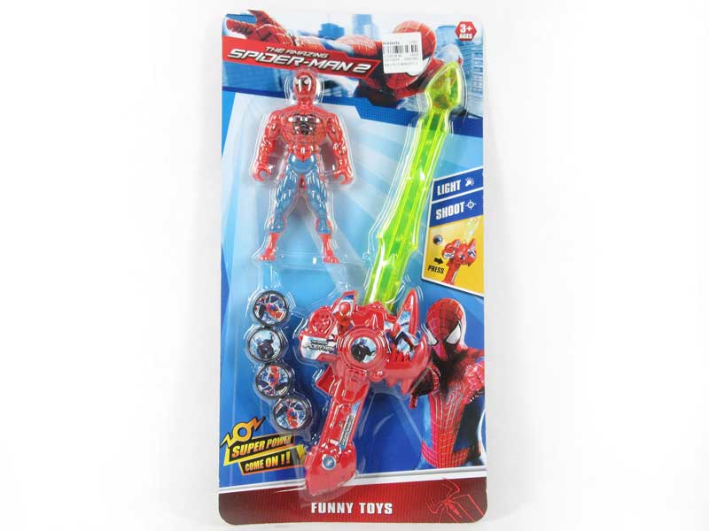Sword W/IC & Spider Man W/L toys