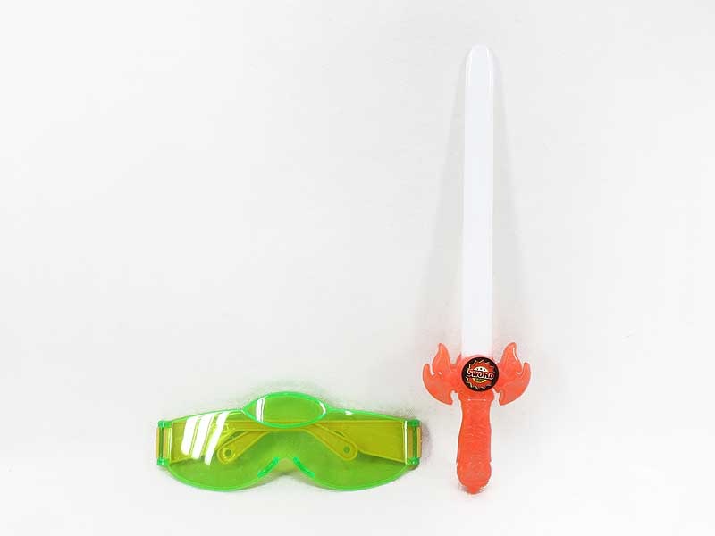 Sword W/L & Glasses toys