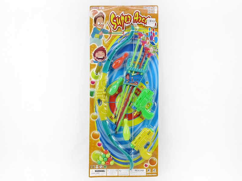 Bow_Arrow & Pingpong Gun(2C) toys