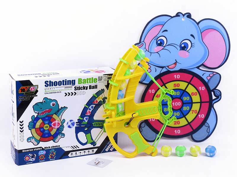 Bow And Arrow Ejection Sticky Ball toys