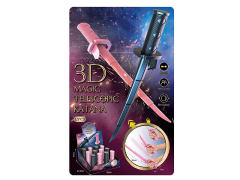 3D Magic Telescopic Knife(12in1) toys