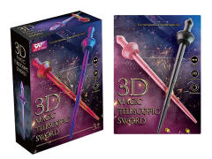 3D Magic Telescopic Sword(2S) toys
