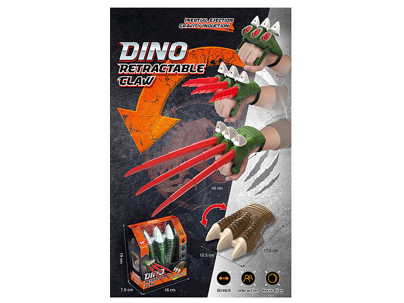Telescopic Dinosaur Claws(2C) toys