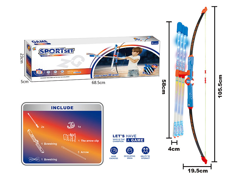 Bow_Arrow Set W/L toys