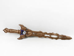 双龙古铜实色剑