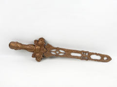 双龙古铜实色剑