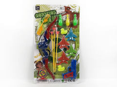 Bow_Arrow Set & Press Plane Gun Set toys