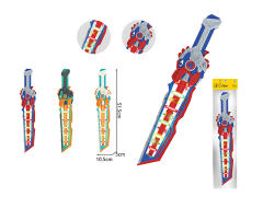 旋转恐龙刀带灯光（3色）