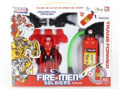Wate Gun & Transforms Fire Extinguisher