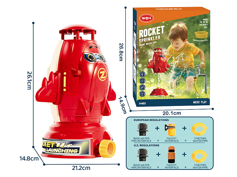 Watering Rocket toys