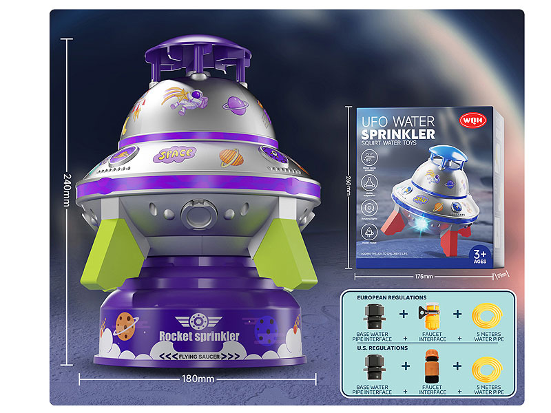 Water Sprinkler W/L toys