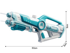 Double Injector Water Gun - Grey Blue toys