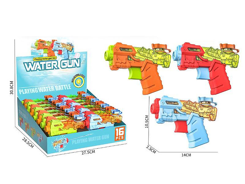 Water Gun W/L(16in1) toys