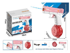 格洛克第二代全行程联动粉色电动水枪(包电)