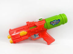 双喷头按压水枪（3色）
