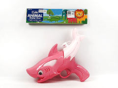 鲨鱼压射水枪（2色）