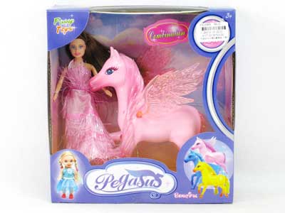 Pegasus & 7"Doll(3C) toys