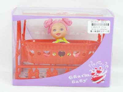 Baba Cradle & Doll(3C) toys