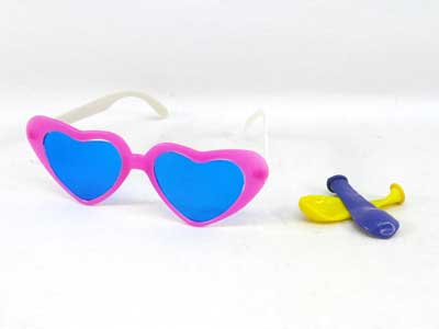 Glasses W/Balloon toys