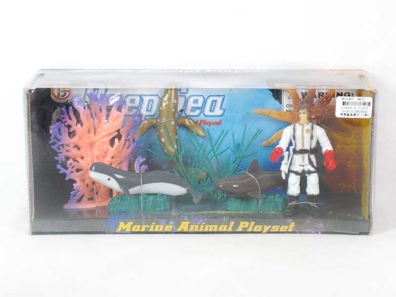 Blue Water Shark Set(3S) toys