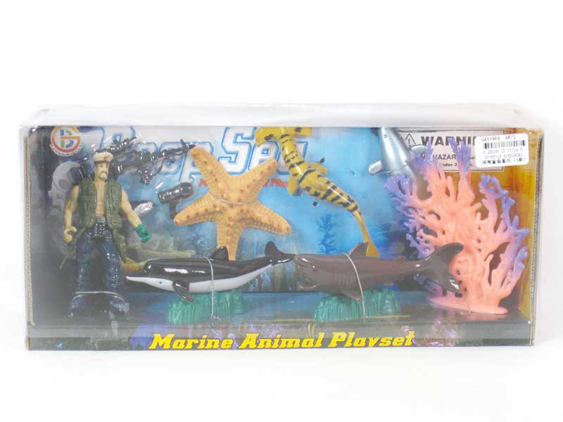 Blue Water Shark Set(3S) toys